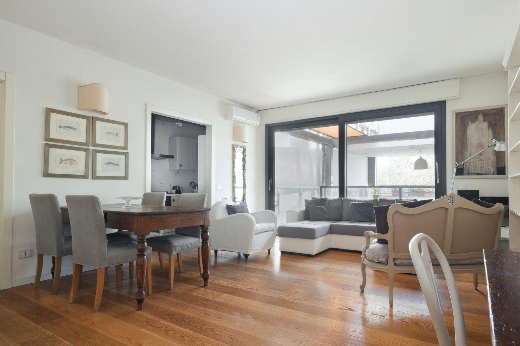 Joivy Delightful Family Flat With Terrace Apartamento Milão Exterior foto